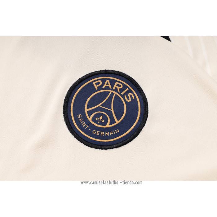 Chandal del Paris Saint-Germain 2023 2024 Manga Corta Albaricoque - Pantalon Corto